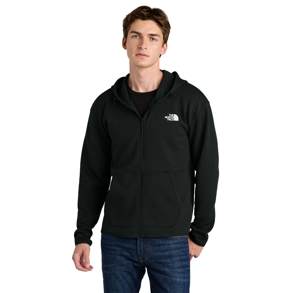 The North Face® Double-Knit Full-Zip Hoodie - TNF Black