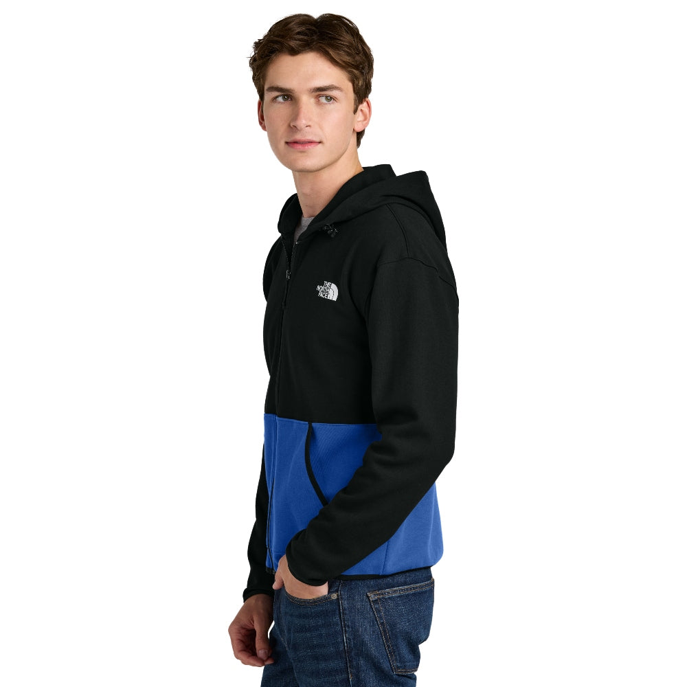 The North Face® Double-Knit Full-Zip Hoodie - TNF Blue/TNF Black