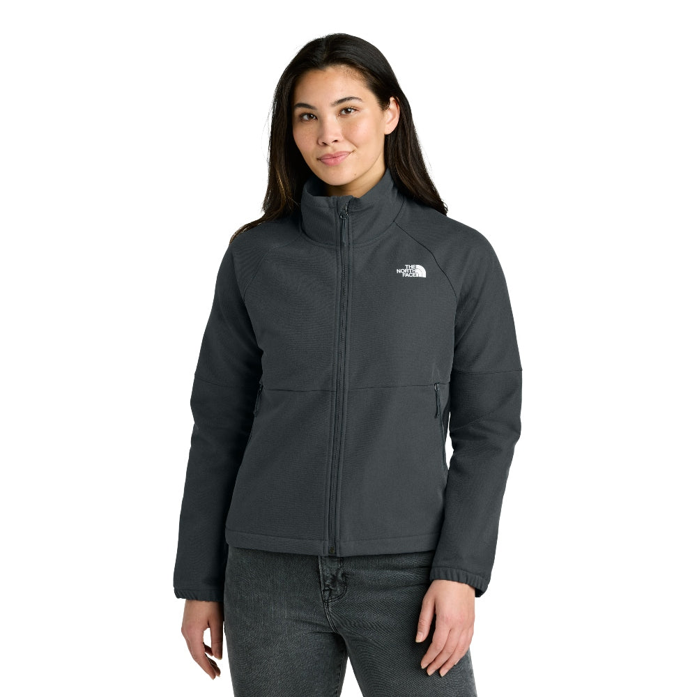 The North Face® Women’s Barr Lake Soft Shell Jacket - Asphalt Grey Dark Heather
