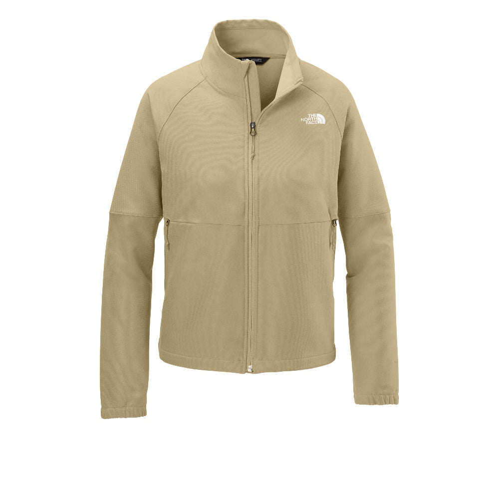 The North Face® Women’s Barr Lake Soft Shell Jacket - Khaki Stone Dark Heather