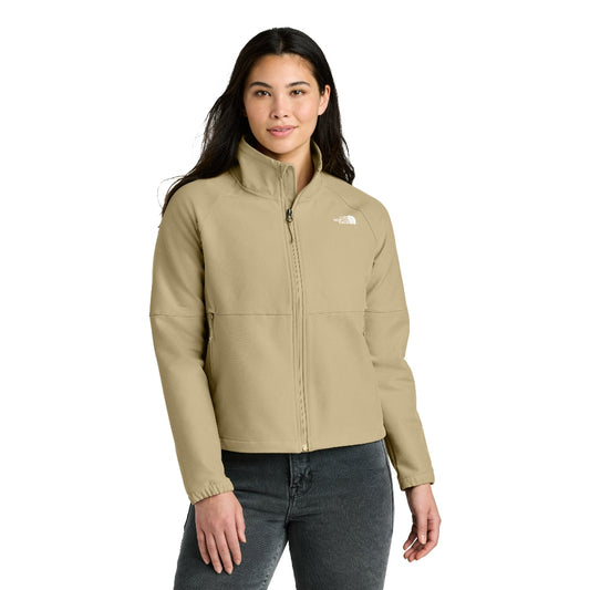 The North Face® Women’s Barr Lake Soft Shell Jacket - Khaki Stone Dark Heather