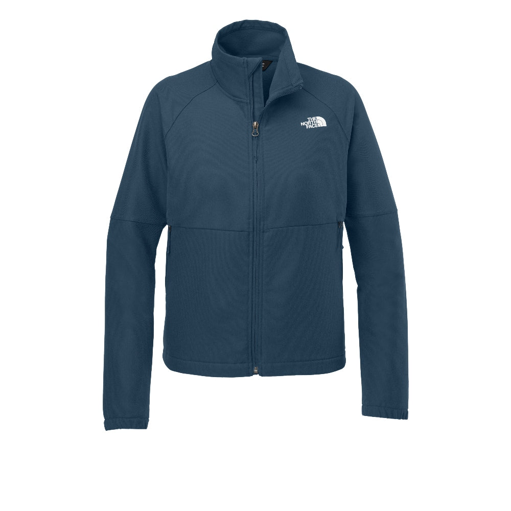 The North Face® Women’s Barr Lake Soft Shell Jacket - Shady Blue Dark Heather