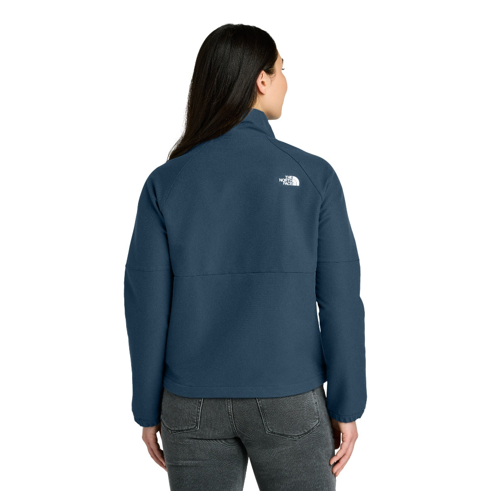 The North Face® Women’s Barr Lake Soft Shell Jacket - Shady Blue Dark Heather