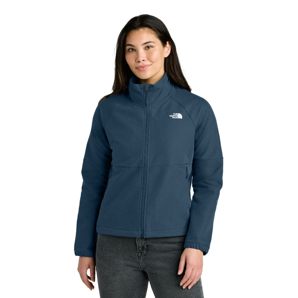 The North Face® Women’s Barr Lake Soft Shell Jacket - Shady Blue Dark Heather