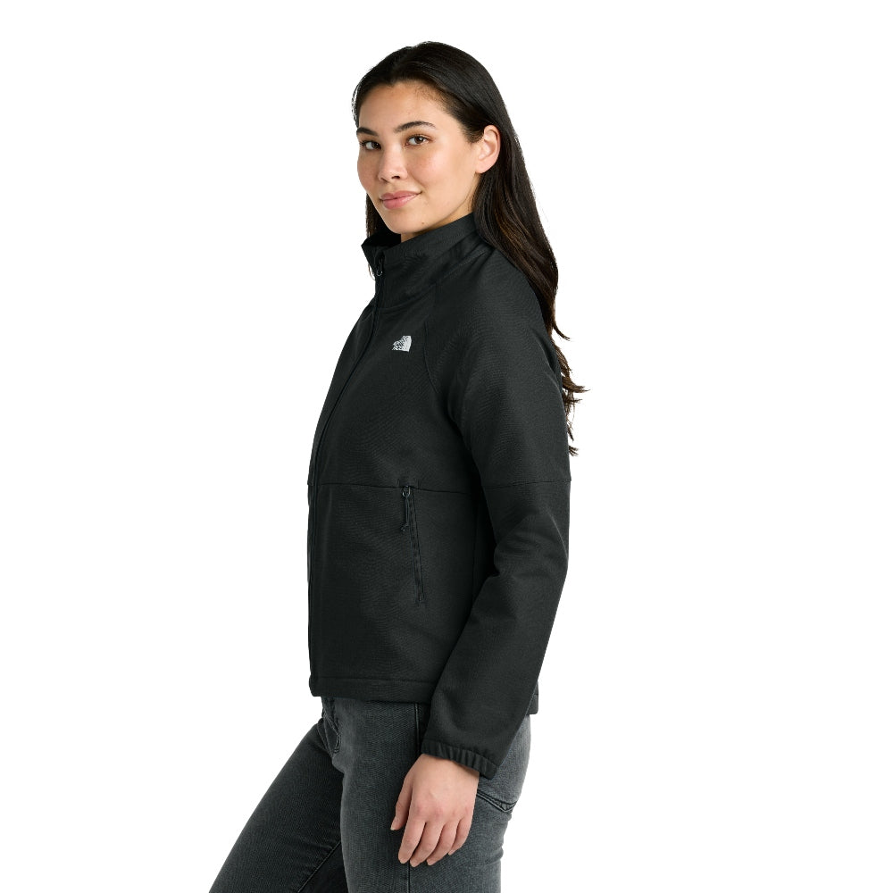 The North Face® Women’s Barr Lake Soft Shell Jacket - TNF Black Heather