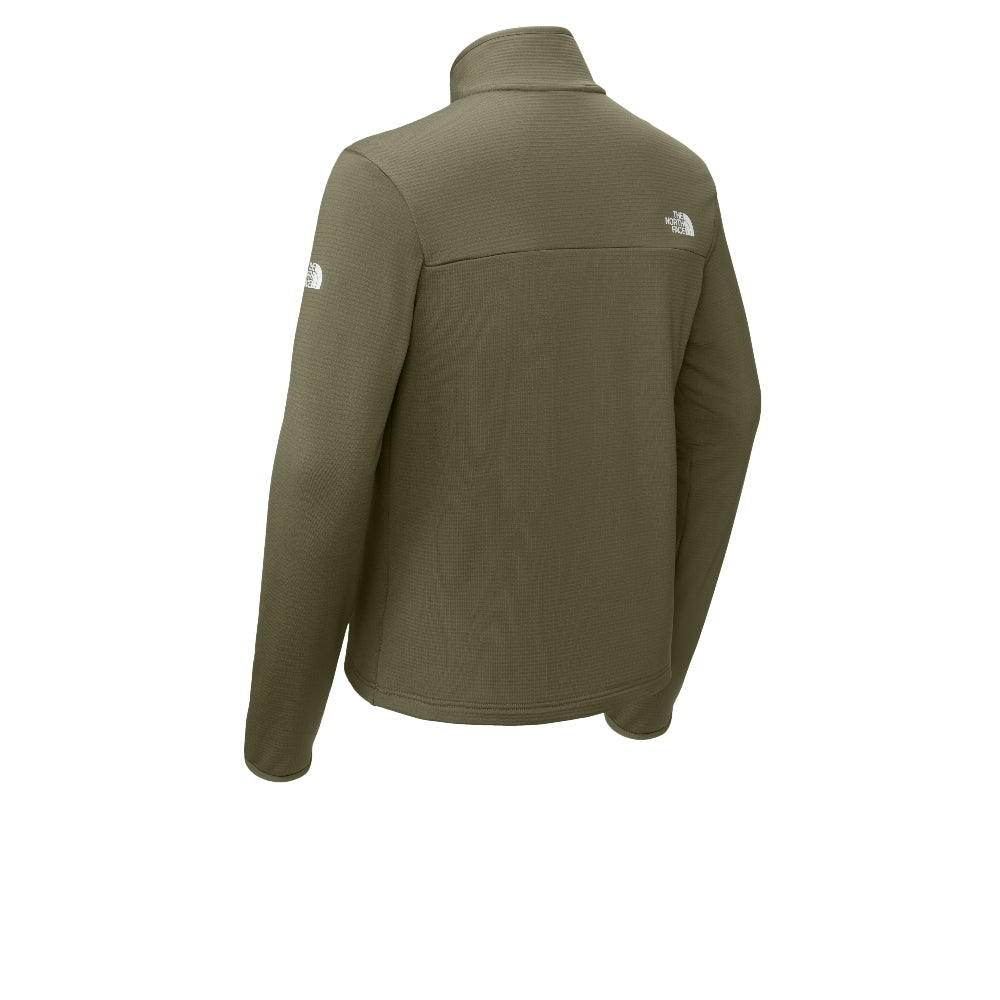 The North Face® Aim 1/4-Zip Fleece - Burnt Olive Green