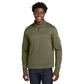 The North Face® Aim 1/4-Zip Fleece - Burnt Olive Green
