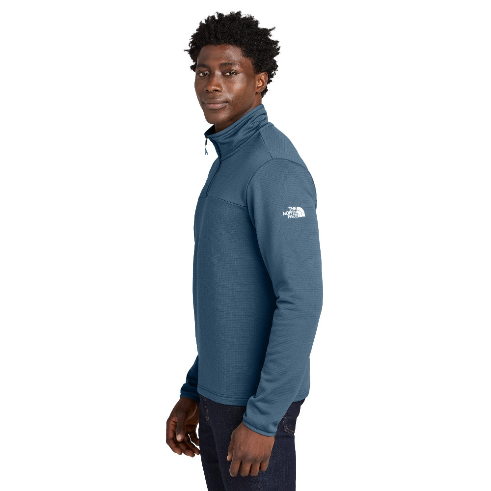 The North Face® Aim 1/4-Zip Fleece - Shady Blue