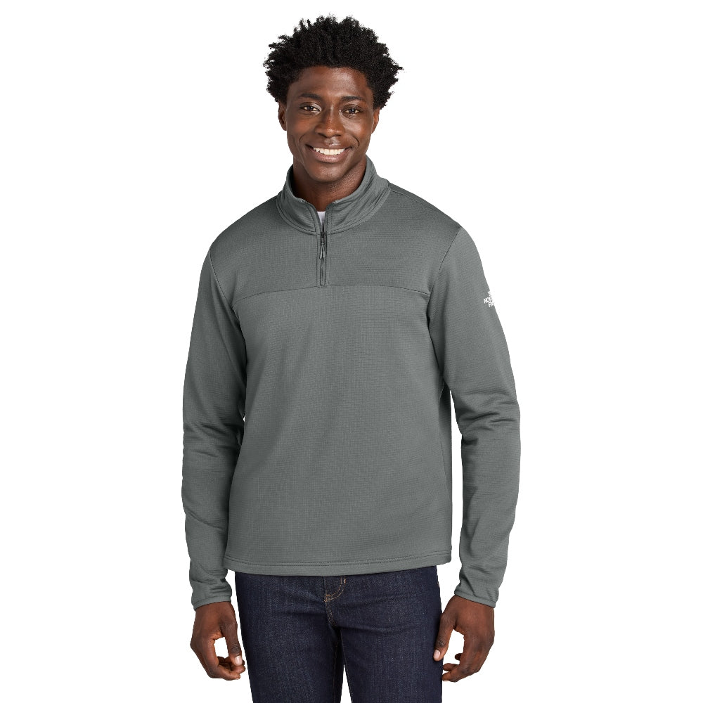 The North Face® Aim 1/4-Zip Fleece - Smoked Pearl Grey