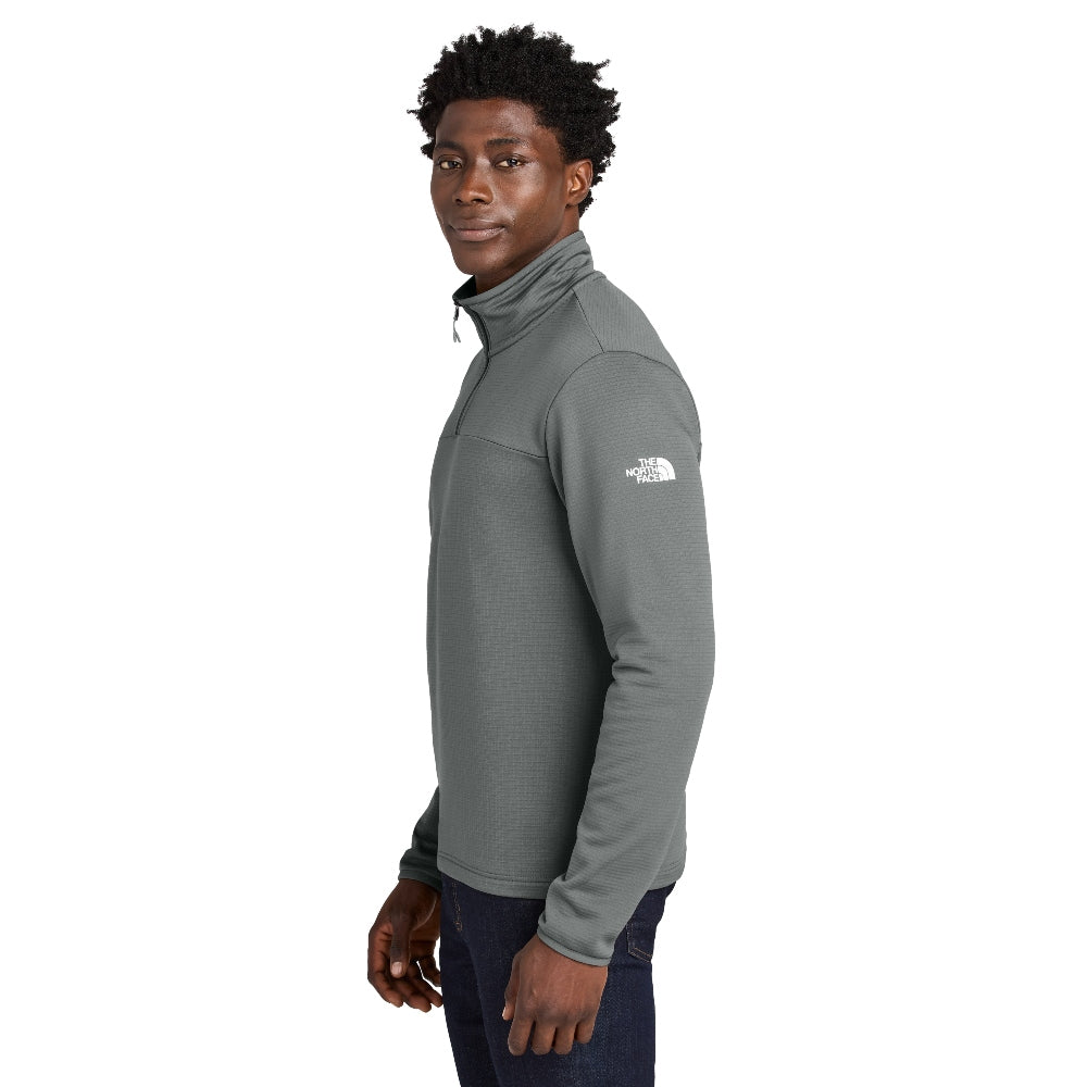 The North Face® Aim 1/4-Zip Fleece - Smoked Pearl Grey