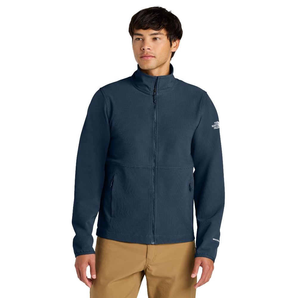 The North Face® Edge Stretch Soft Shell Jacket - Summit Navy