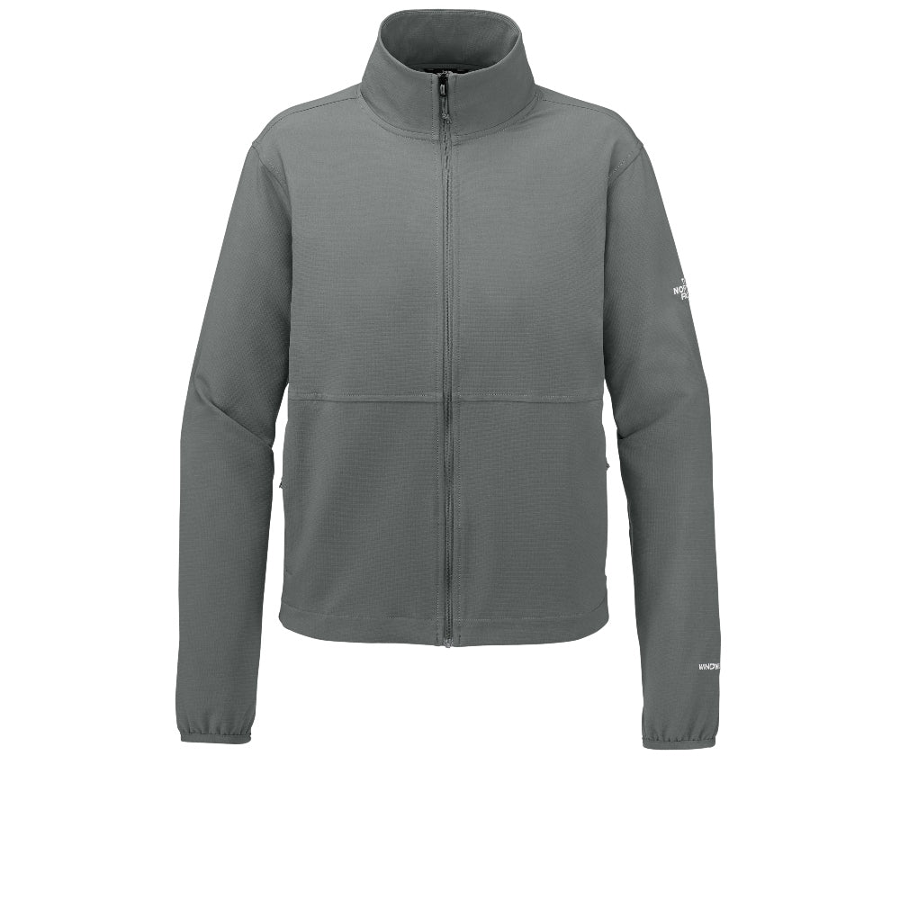 The North Face® Women’s Edge Stretch Soft Shell Jacket - Smoked Pearl Grey