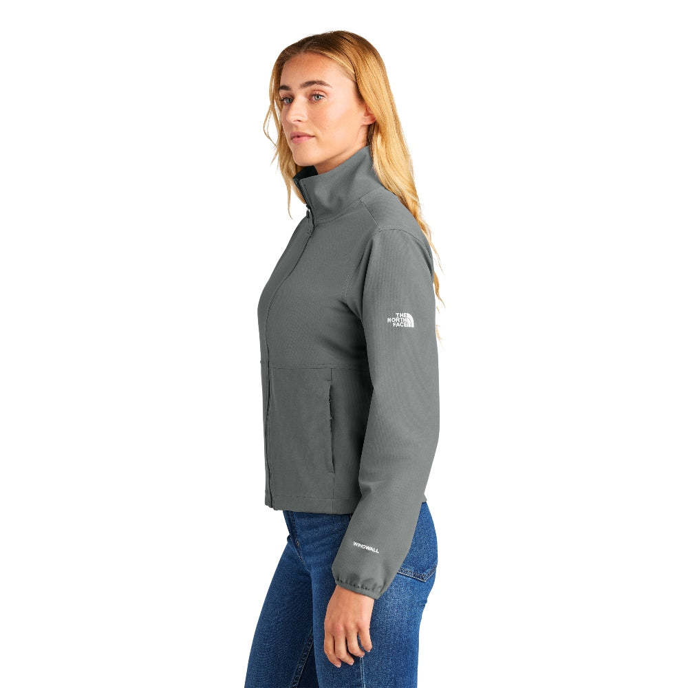 The North Face® Women’s Edge Stretch Soft Shell Jacket - Smoked Pearl Grey