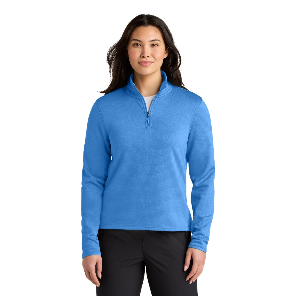 The North Face® Women’s Aim 1/4-Zip Fleece - Marina Blue