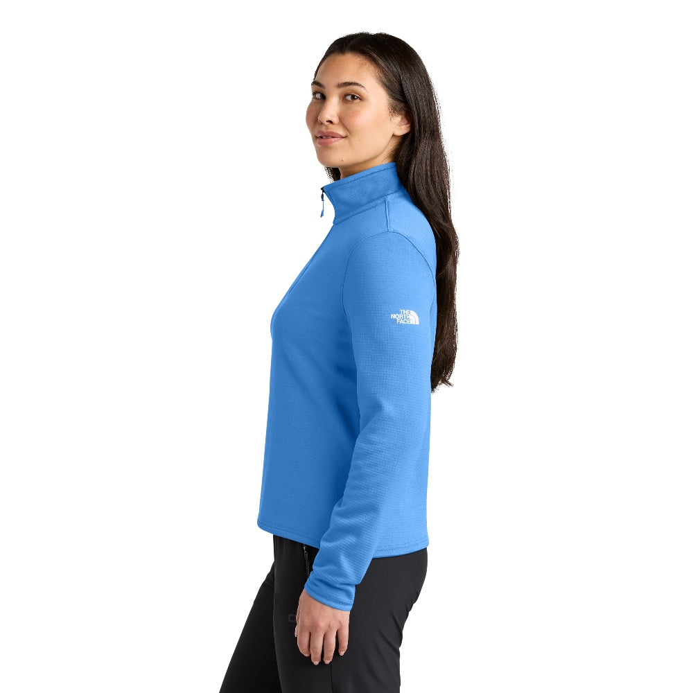The North Face® Women’s Aim 1/4-Zip Fleece - Marina Blue