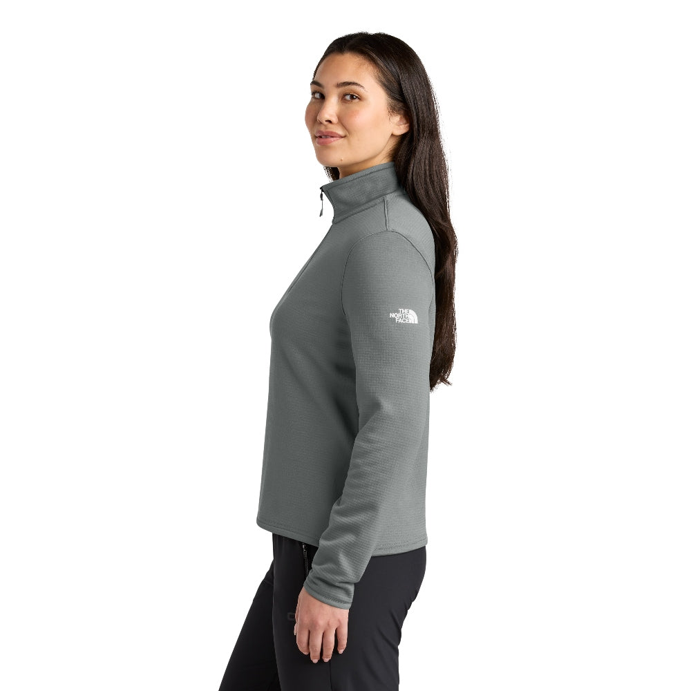 The North Face® Women’s Aim 1/4-Zip Fleece - Smoked Pearl Grey