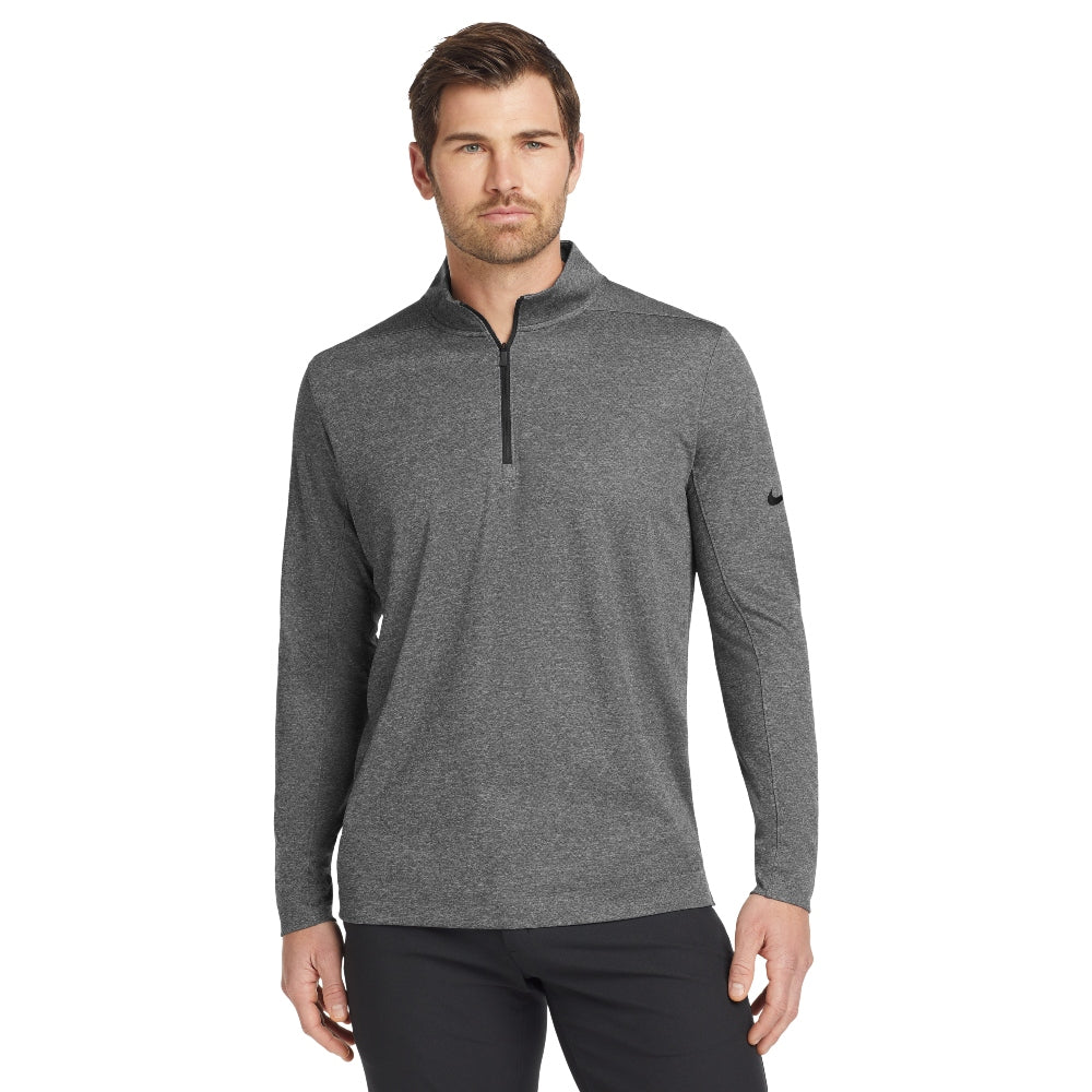 Nike Dry 12-Zip Cover-Up - Black Heather