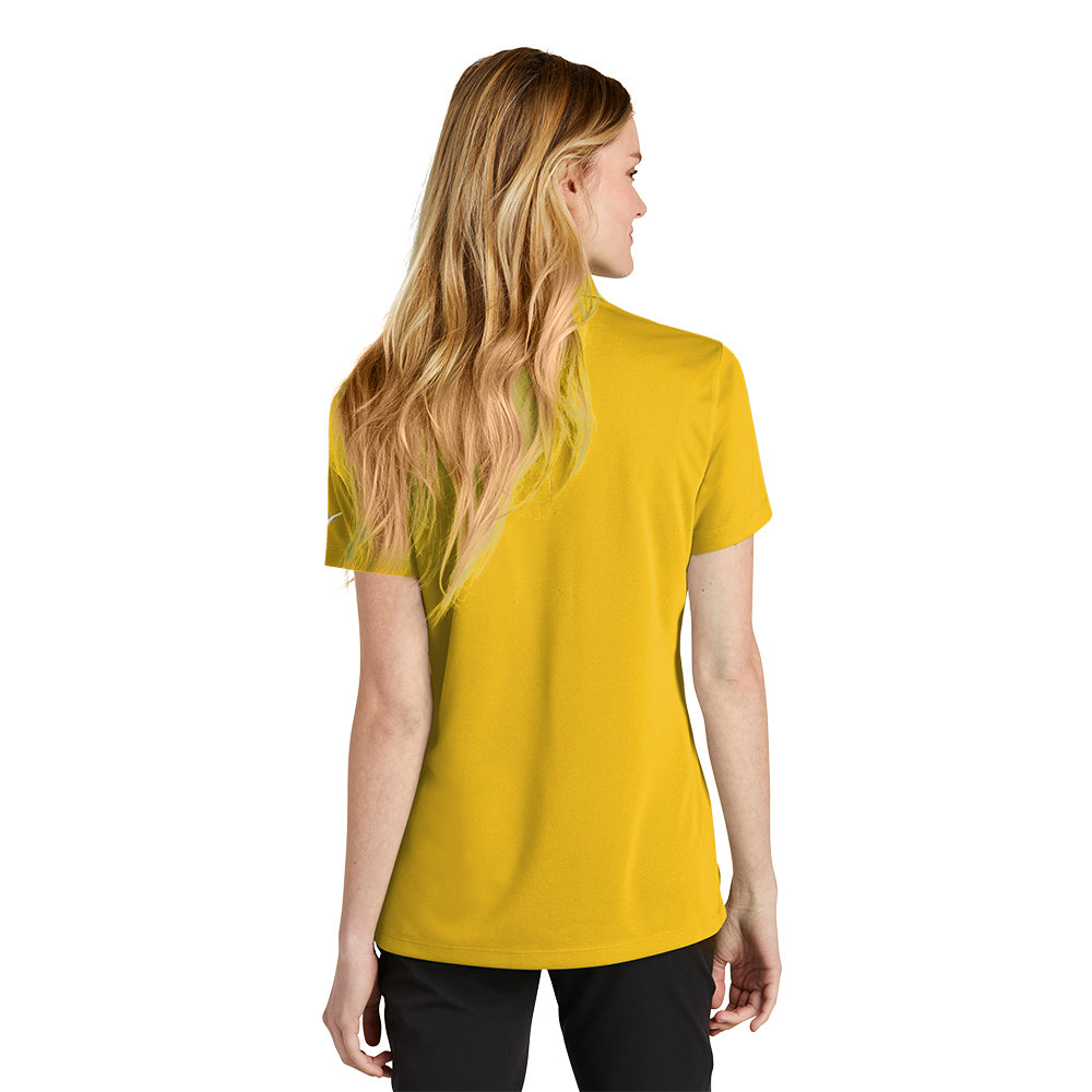 Nike Women's Dri-FIT Micro Pique 2.0 Polo Short Sleeve - Varsity Maize