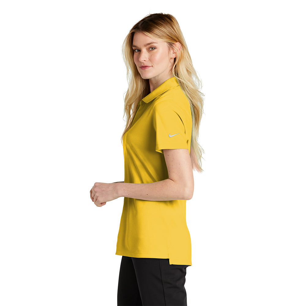 Nike Women's Dri-FIT Micro Pique 2.0 Polo Short Sleeve - Varsity Maize