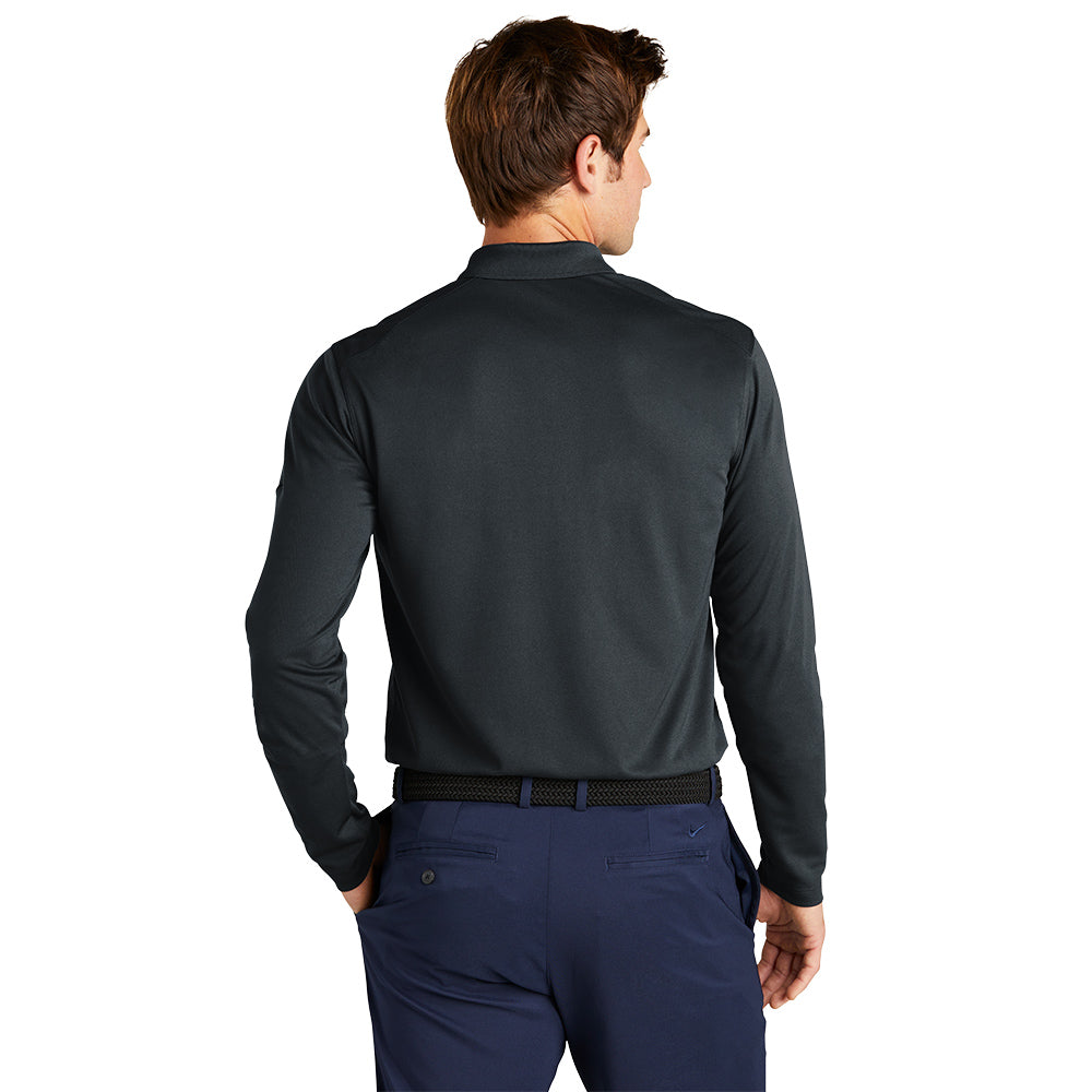 Nike Dri-FIT Micro Pique 2.0 Polo Long Sleeve - Anthracite