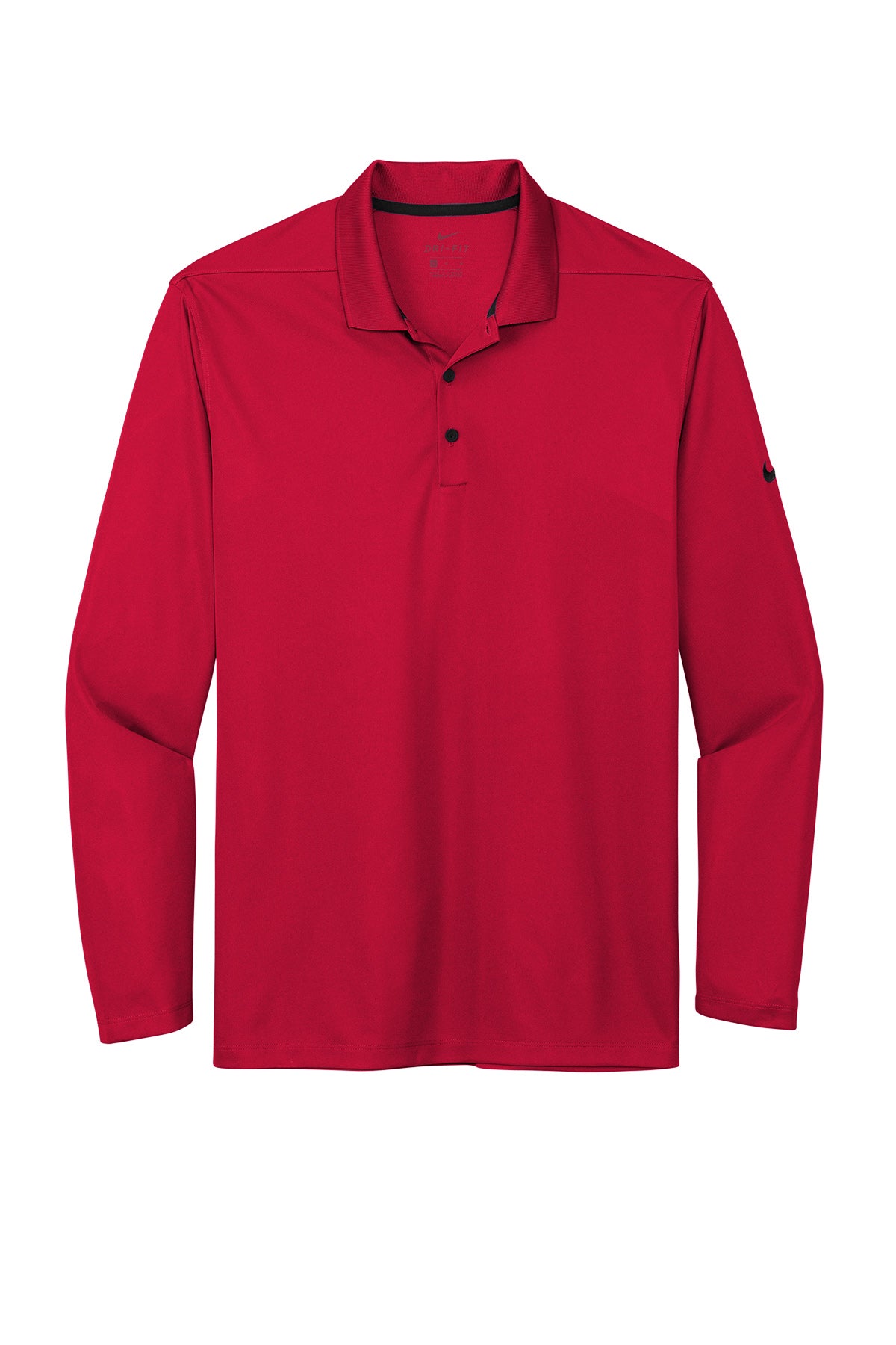 Nike Dri-FIT Micro Pique 2.0 Polo Long Sleeve - University Red