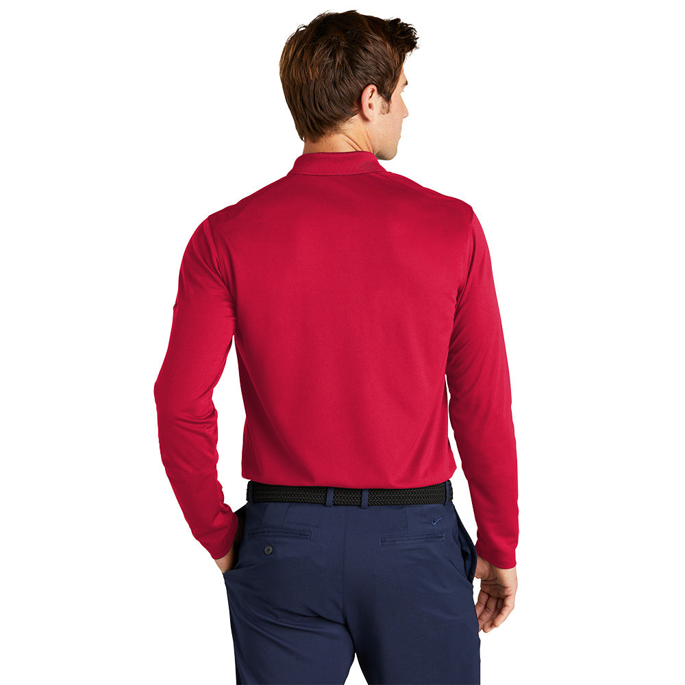 Nike Dri-FIT Micro Pique 2.0 Polo Long Sleeve - University Red