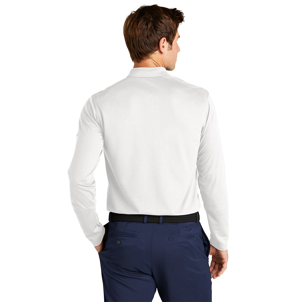 Nike Dri-FIT Micro Pique 2.0 Polo Long Sleeve - White