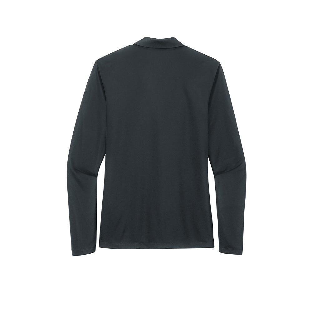 Nike Women's Dri-FIT Micro Pique 2.0 Polo Long Sleeve - Anthracite