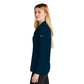 Nike Women's Dri-FIT Micro Pique 2.0 Polo Long Sleeve - Navy