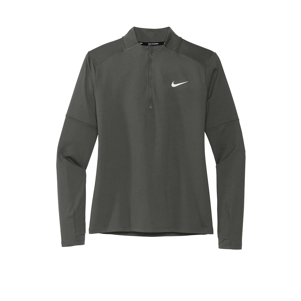 Nike Ladies Dri-FIT Element 1/2-Zip Top- Anthracite
