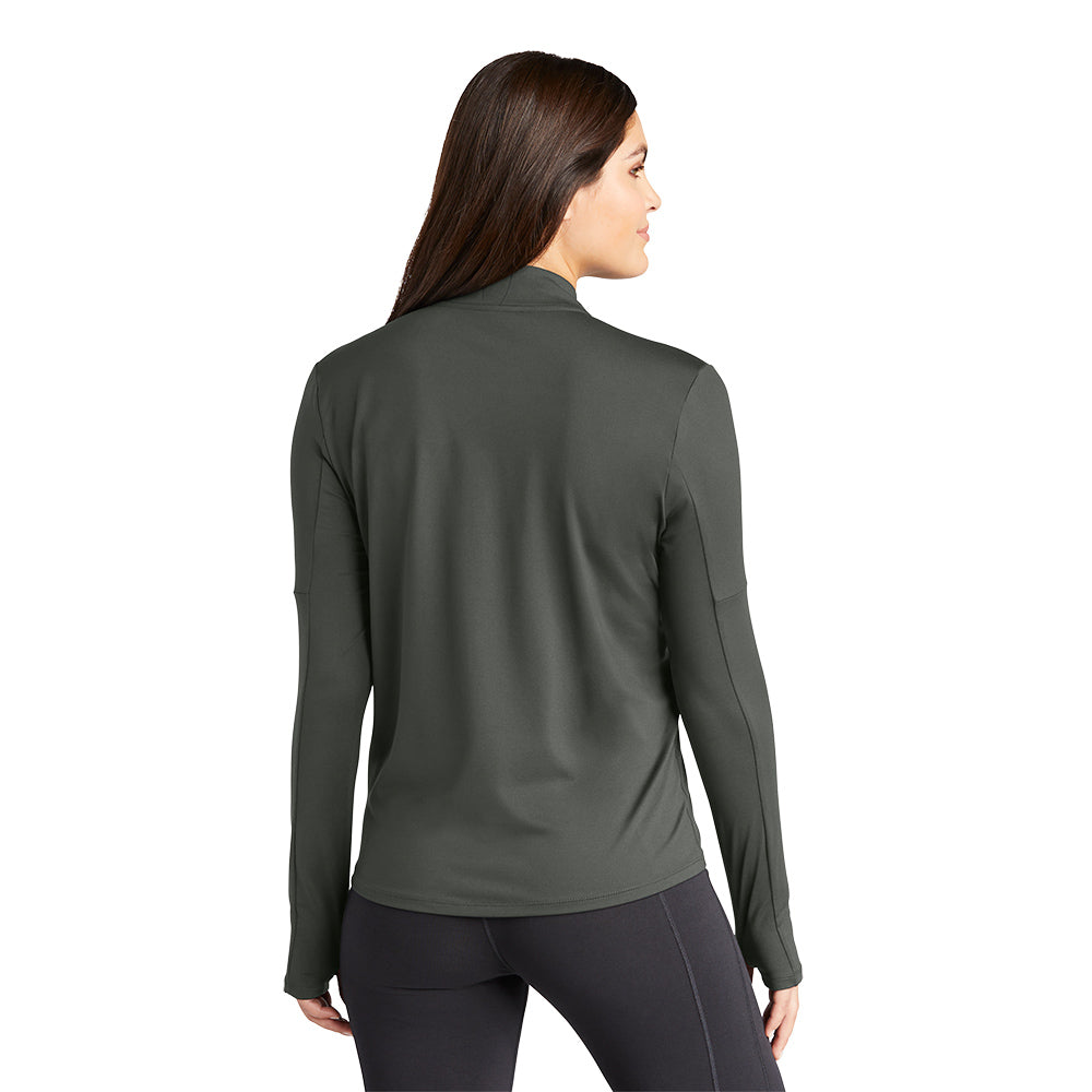 Nike Ladies Dri-FIT Element 1/2-Zip Top- Anthracite