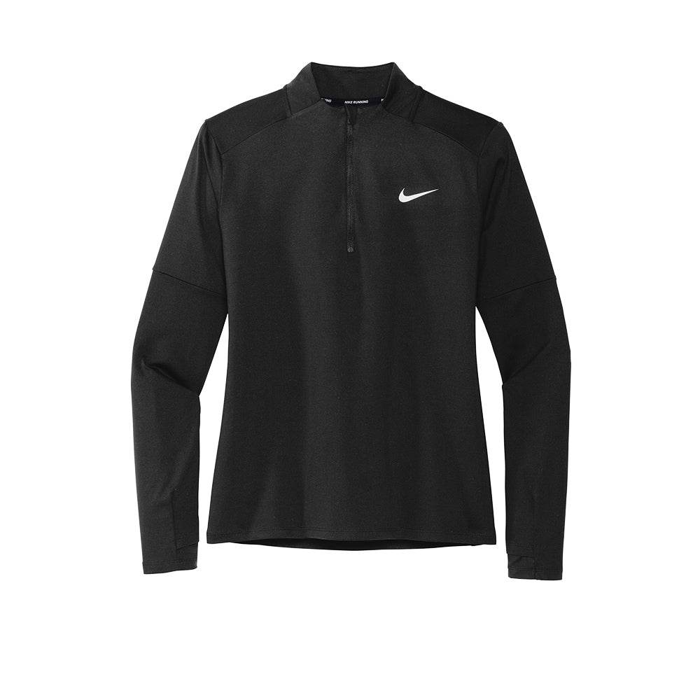 Nike Ladies Dri-FIT Element 1/2-Zip Top- Black