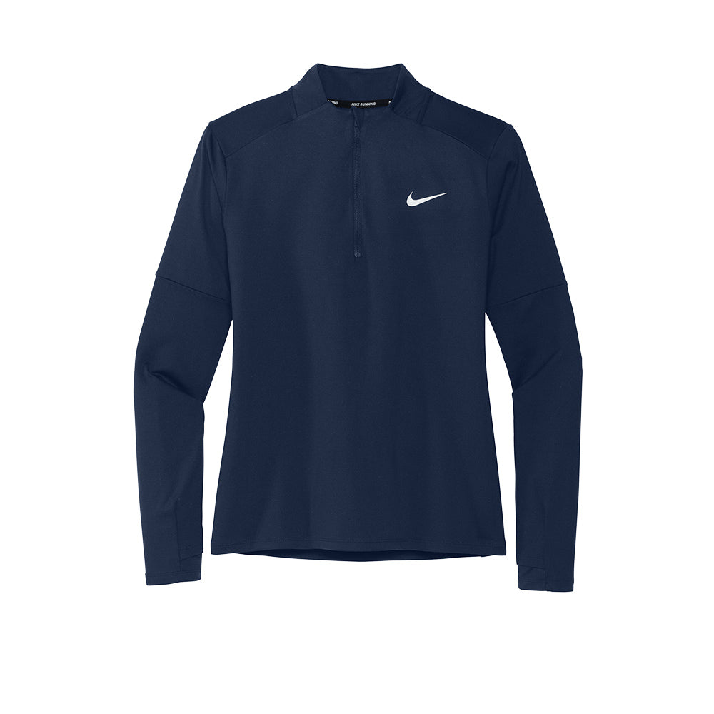 Nike Ladies Dri-FIT Element 1/2-Zip Top- Navy