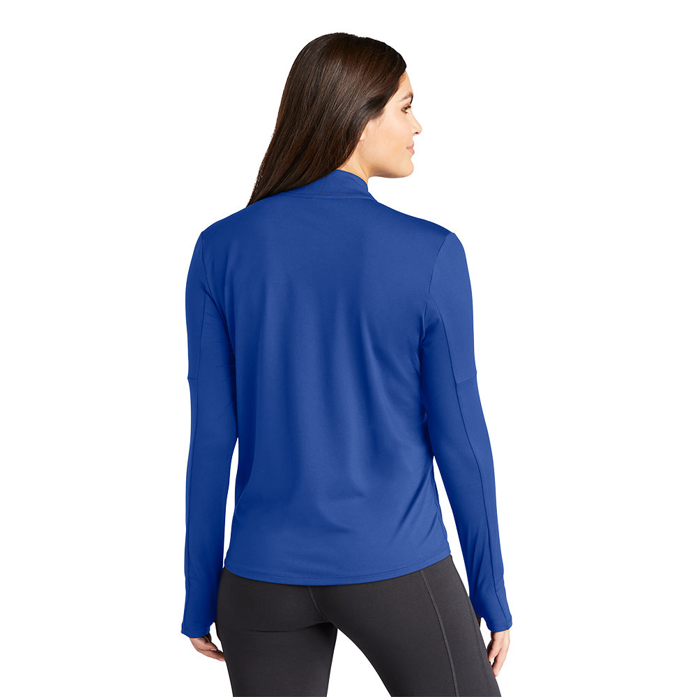 Nike Ladies Dri-FIT Element 1/2-Zip Top- Royal