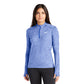 Nike Ladies Dri-FIT Element 1/2-Zip Top- Royal Heather