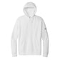 Nike Club Fleece Sleeve Swoosh Pullover Hoodie - White