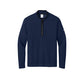 Nike Textured 1/2-Zip Cover-Up - College Navy