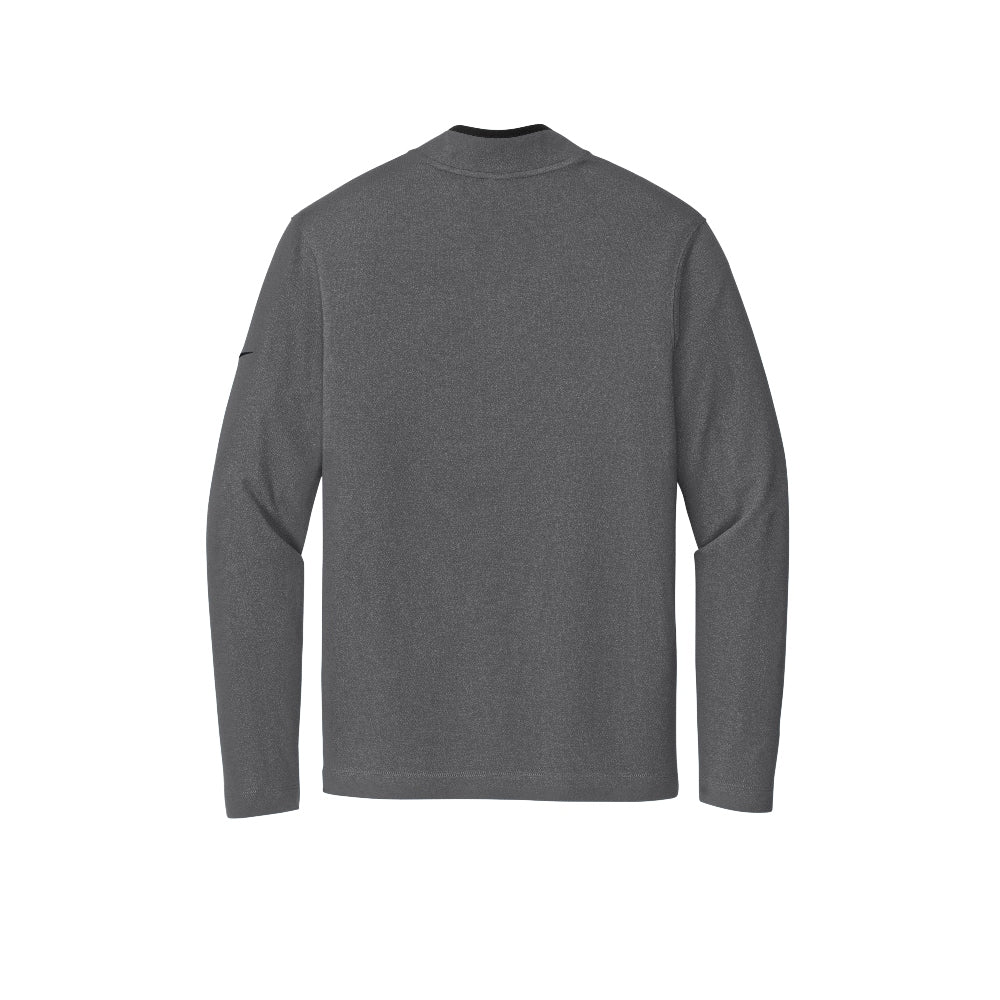 Nike Textured 1/2-Zip Cover-Up - Dark Grey