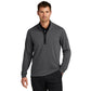 Nike Textured 1/2-Zip Cover-Up - Dark Grey