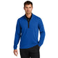 Nike Textured 1/2-Zip Cover-Up - Gym Blue
