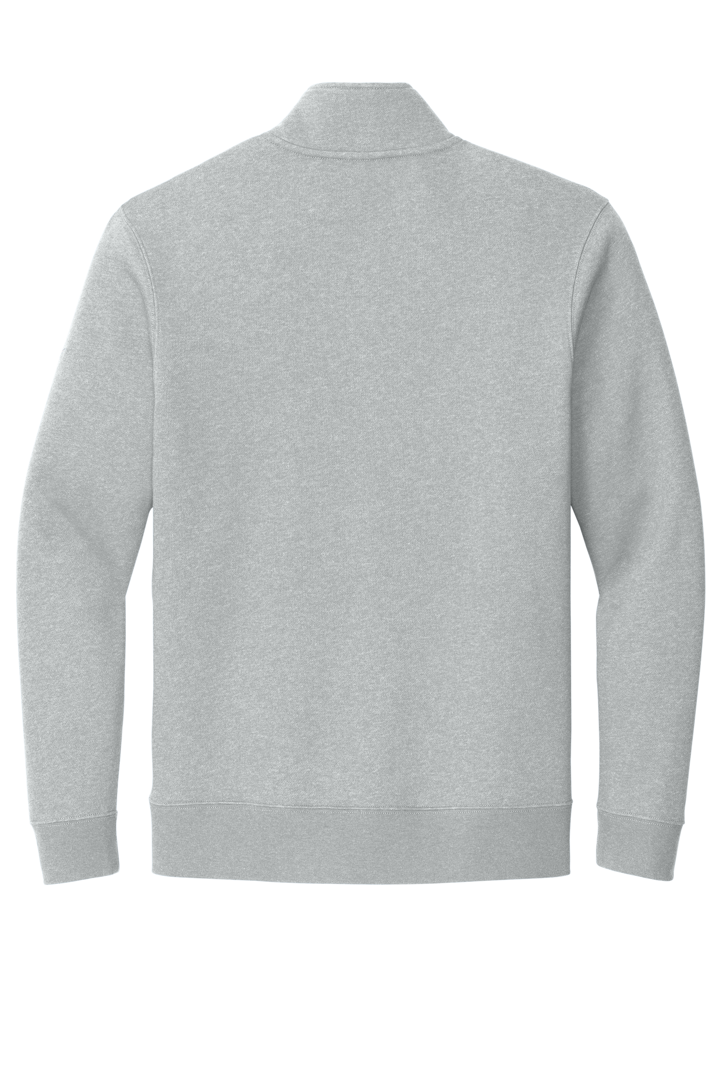 Nike Club Fleece Sleeve Swoosh 1/2-Zip - Dark Grey Heather