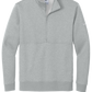 Nike Club Fleece Sleeve Swoosh 1/2-Zip - Dark Grey Heather