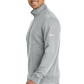 Nike Club Fleece Sleeve Swoosh 1/2-Zip - Dark Grey Heather