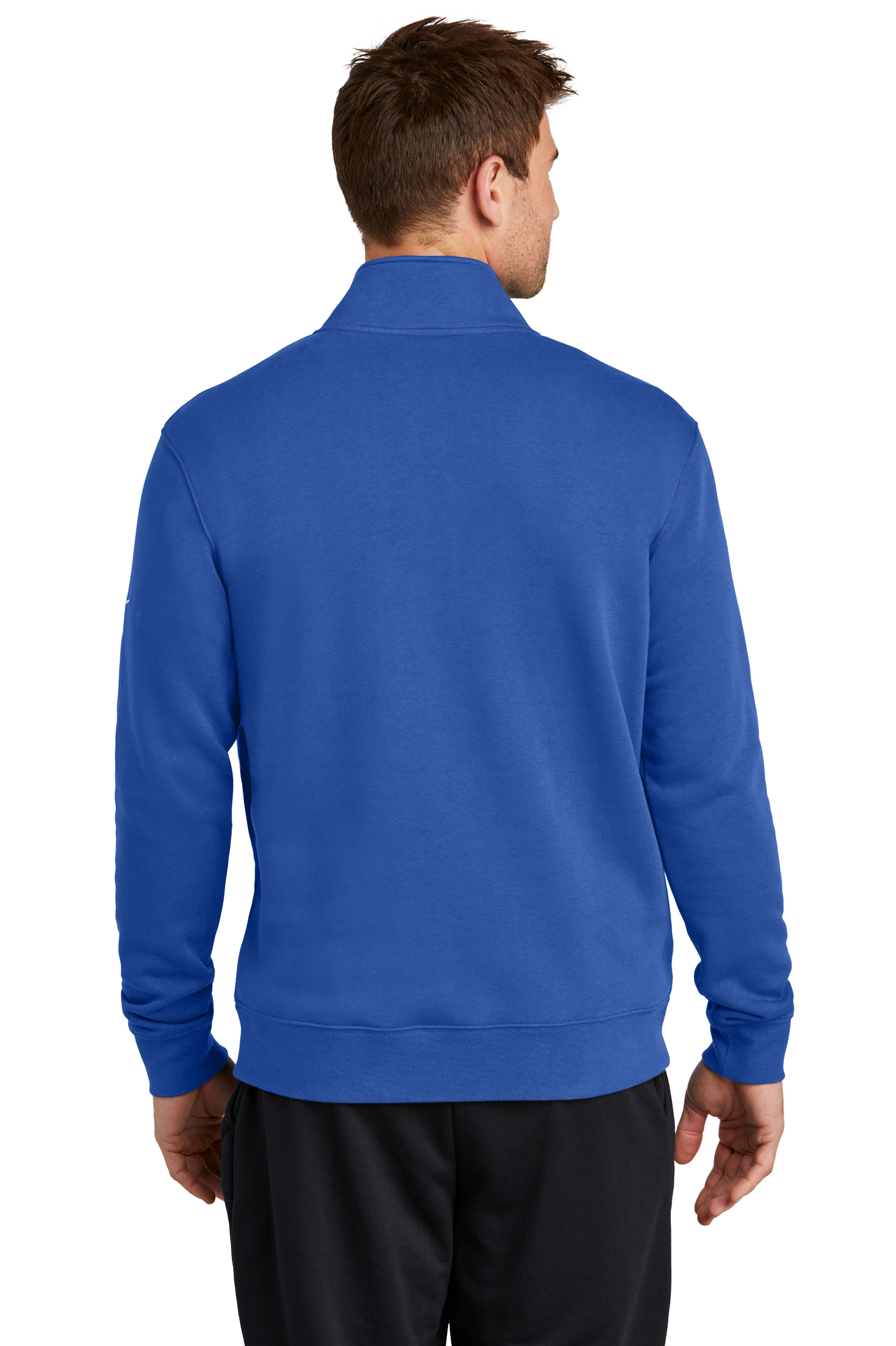 Nike Club Fleece Sleeve Swoosh 1/2-Zip - Game Royal