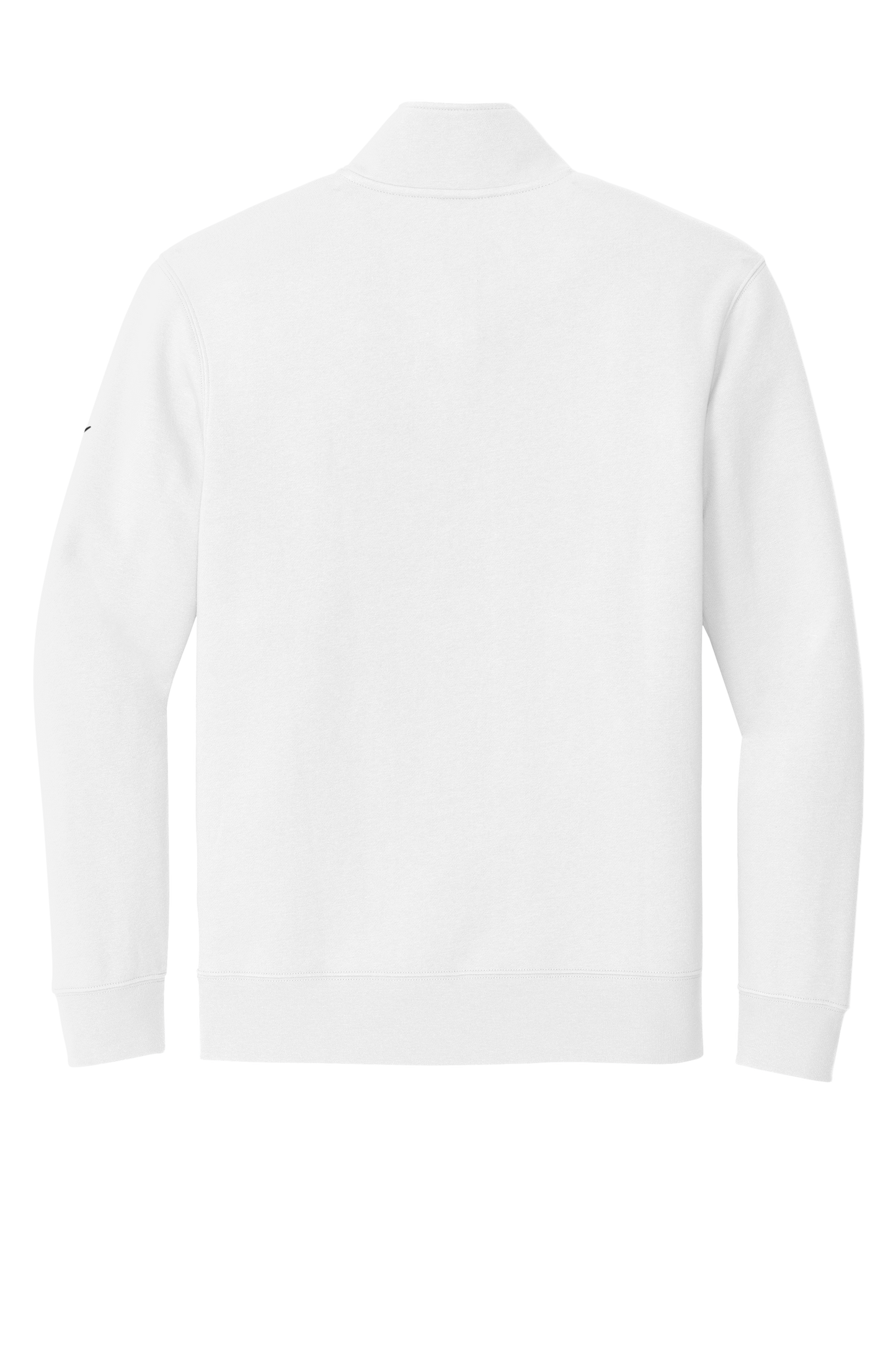 Nike Club Fleece Sleeve Swoosh 1/2-Zip - White