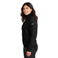 Nike Ladies Club Fleece Sleeve Swoosh 1/2-Zip - Black