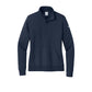 Nike Ladies Club Fleece Sleeve Swoosh 1/2-Zip - Midnight Navy