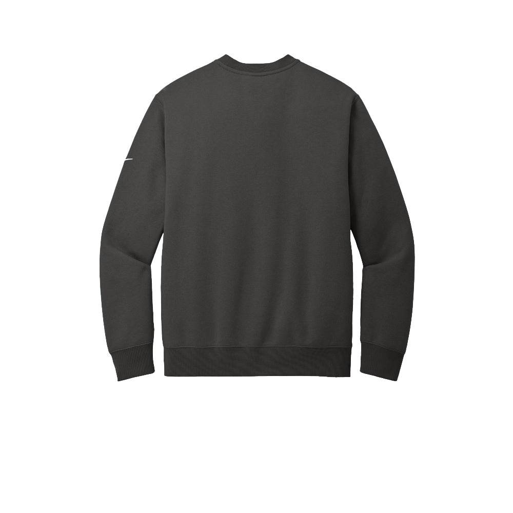 Nike Club Fleece Sleeve Swoosh Crew - Anthracite