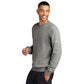 Nike Club Fleece Sleeve Swoosh Crew - Dark Grey Heather