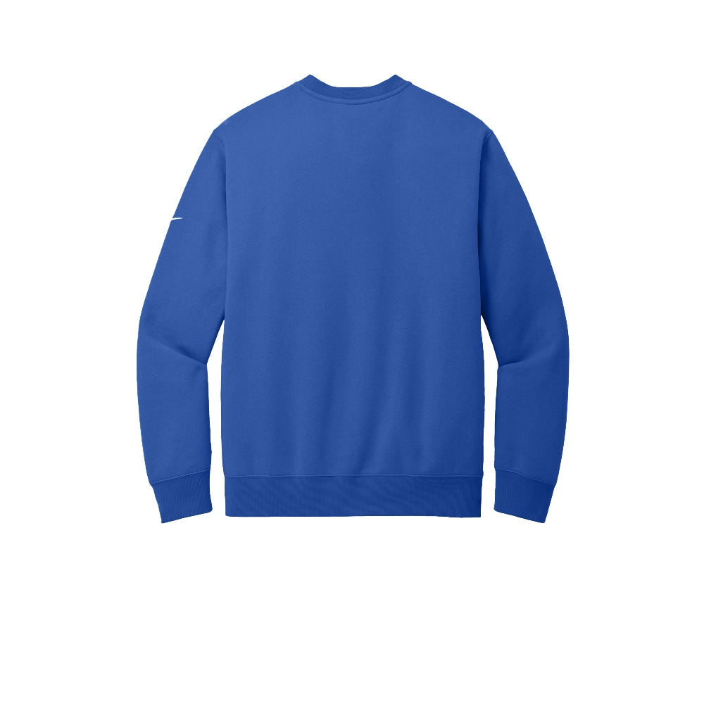 Nike Club Fleece Sleeve Swoosh Crew - Game Royal